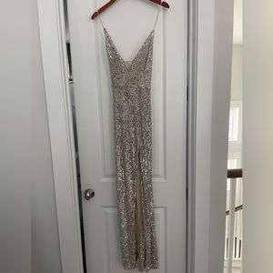 Aidan sequin maxi dress
